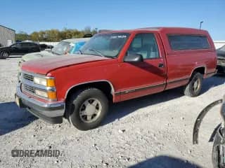 1998 Chevrolet Silverado 1500 with VIN 1GCEC14R6WZ224034, listed as a Copart auction lot 77813434 with 258,064 mi miles and Salvage title. Bid and sale history available at DreamBid. Image 1.