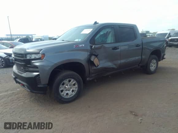 2020 Chevrolet Silverado 1500 LT Trail Boss z VIN 1GCPYFED4LZ183263, wystawiony jako IAAI lot #43146289 z przebiegiem 109 467 mil mil oraz . Historia ofert i sprzedaży dostępna na DreamBid. Obrazek 2.