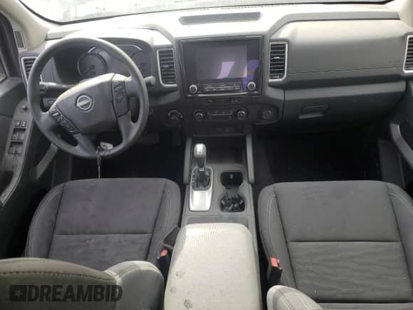 2023 Nissan Frontier SV with VIN 1N6ED1EK2PN654857, listed as a Copart auction lot 52342685 with 22,577 mi miles and Non repairable. Bid and sale history available at DreamBid. Image 8.