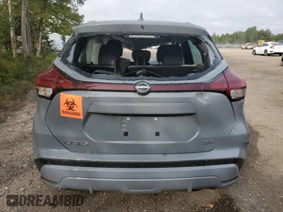 2024 Nissan Kicks SR with VIN 3N1CP5DV2RL533966, listed as a Copart auction lot 72004525 with Not provided miles and Salvage title. Bid and sale history available at DreamBid. Image 6.