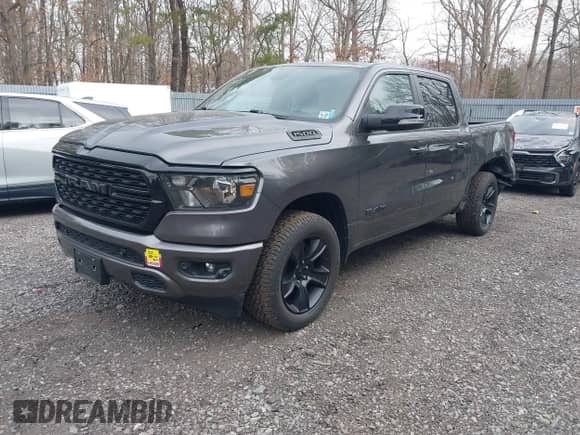 2022 Ram 1500 Big Horn with VIN 1C6SRFFT3NN279836, listed as a IAAI auction lot 41801017 with 59,257 mi miles and . Bid and sale history available at DreamBid. Image 17.