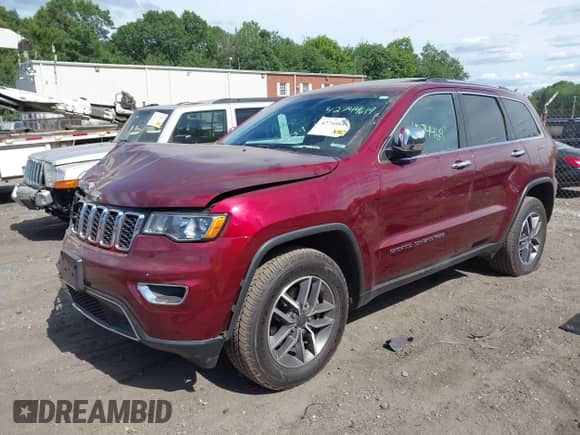 2020 Jeep Grand Cherokee Limited with VIN 1C4RJFBG3LC327626, listed as a IAAI auction lot 42744619 with 38,543 mi miles and . Bid and sale history available at DreamBid. Image 17.