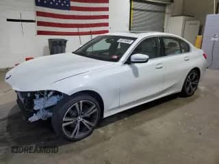 2024 BMW 3 Series 330i xDrive with VIN 3MW89FF06R8E08232, listed as a Copart auction lot 80518985 with 27,206 mi miles and Salvage title. Bid and sale history available at DreamBid. Image 1.