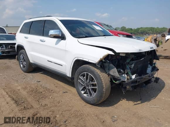 2020 Jeep Grand Cherokee Limited X with VIN 1C4RJFBG6LC138906, listed as a IAAI auction lot 42458169 with 57,349 mi miles and . Bid and sale history available at DreamBid. Image 1.