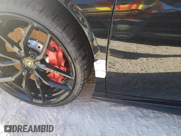 2018 Lamborghini Huracan with VIN ZHWUR2ZF5JLA10561, listed as a Copart auction lot 75416254 with Not provided miles and Non repairable. Bid and sale history available at DreamBid. Image 12.