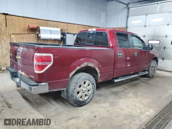 2013 Ford F-150 XL with VIN 1FTFW1EF4DFD96920, listed as a Copart auction lot 81632585 with 187,895 mi miles and Clean title. Bid and sale history available at DreamBid. Image 3.