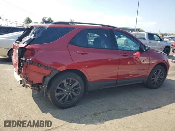 2023 Chevrolet Equinox RS с VIN 3GNAXMEG2PS144866, выставлен на аукционе Copart как лот 80664585 с пробегом 31 545 миль миль и Списание • Salvage title. История ставок и продаж доступна на DreamBid. Изображение 3.