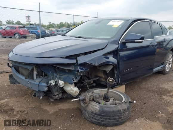 2017 Chevrolet Impala LT with VIN 1G1105S39HU195845, listed as a IAAI auction lot 43157829 with 176,712 mi miles and . Bid and sale history available at DreamBid. Image 6.