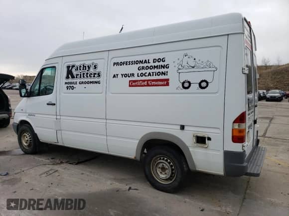 2006 Dodge Sprinter with VIN WD0PD644865963590, listed as a Copart auction lot 48614595 with 141,842 mi miles and Clean title. Bid and sale history available at DreamBid. Image 2.