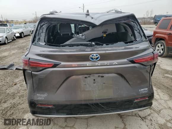 2023 Toyota Sienna Limited с VIN 5TDZSKFCXPS095334, выставлен на аукционе Copart как лот 48197735 с пробегом 25 656 миль миль и Списание • Salvage title. История ставок и продаж доступна на DreamBid. Изображение 6.