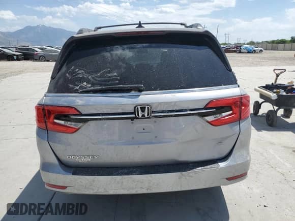 2023 Honda Odyssey EX-L с VIN 5FNRL6H63PB048629, выставлен на аукционе Copart как лот 60546545 с пробегом 39 327 миль миль и Списание • Salvage title. История ставок и продаж доступна на DreamBid. Изображение 6.