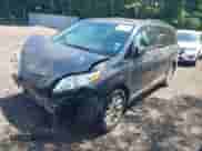 2017 Toyota Sienna LE with VIN 5TDJZ3DC2HS171132, listed as a IAAI auction lot 42589064 with 95,945 mi miles and . Bid and sale history available at DreamBid. Image 2.