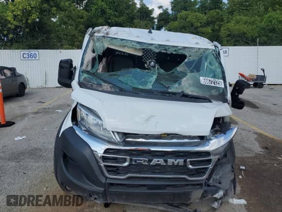 2025 Ram ProMaster Cargo Tradesman с VIN 3C6LRVVG8SE516923, выставлен на аукционе Copart как лот 66672125 с пробегом Не указан миль и Чистый • Clean title. История ставок и продаж доступна на DreamBid. Изображение 5.