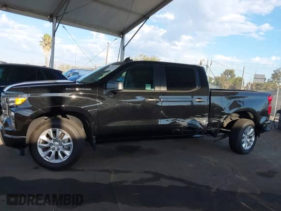 2024 Chevrolet Silverado 1500 Custom with VIN 1GCPABEKXRZ169159, listed as a IAAI auction lot 43241594 with 17,864 mi miles and . Bid and sale history available at DreamBid. Image 14.