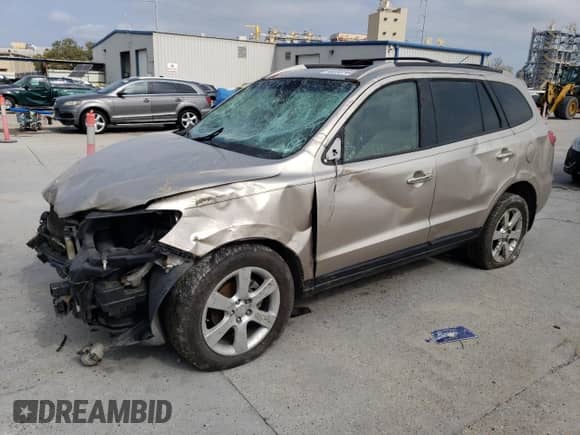 2007 Hyundai Santa Fe SE с VIN 5NMSH13EX7H110546, выставлен на аукционе Copart как лот 48043634 с пробегом 104 566 миль миль и Списание • Salvage title. История ставок и продаж доступна на DreamBid. Изображение 1.