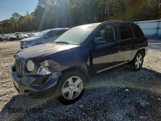 2007 Jeep Compass Sport with VIN 1J8FT47W47D221924, listed as a Copart auction lot 86438895 with 200,924 mi miles and Salvage title. Bid and sale history available at DreamBid. Image 1.
