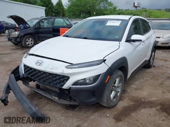 2022 Hyundai Kona SE с VIN KM8K22AB0NU814305, выставлен на аукционе IAAI как лот 42466172 с пробегом 43 616 миль миль и . История ставок и продаж доступна на DreamBid. Изображение 2.