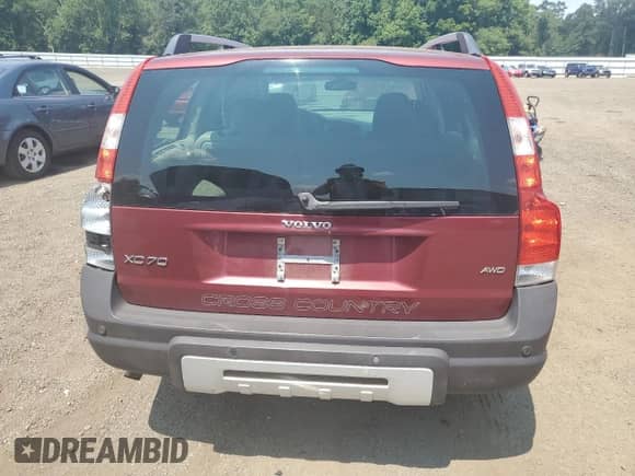 2006 Volvo XC70 with VIN YV4SZ592861234371, listed as a Copart auction lot 66529905 with 242,634 mi miles and Salvage title. Bid and sale history available at DreamBid. Image 6.