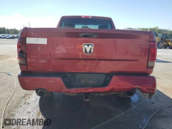 2012 Ram 1500 Tradesman z VIN 3C6JD6AT1CG156723, wystawiony jako Copart lot #89538865 z przebiegiem 62 156 mil mil oraz Czysty tytuł • Clean title. Historia ofert i sprzedaży dostępna na DreamBid. Obrazek 6.