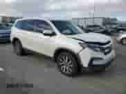 2019 Honda Pilot EX with VIN 5FNYF5H31KB019819, listed as a Copart auction lot 86550995 with 105,624 mi miles and Salvage title. Bid and sale history available at DreamBid. Image 4.