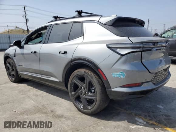 2025 Chevrolet Equinox EV RS с VIN 3GN7DSRP4SS152770, выставлен на аукционе Copart как лот 60284935 с пробегом 1 775 миль миль и Чистый • Clean title. История ставок и продаж доступна на DreamBid. Изображение 2.