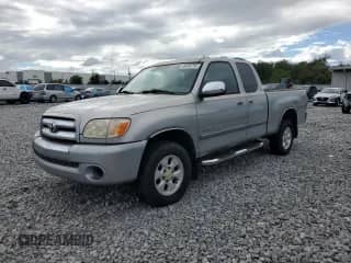 2006 Toyota Tundra SR5 z VIN 5TBRU34196S475905, wystawiony jako Copart lot #86495755 z przebiegiem Nie podano mil oraz Czysty tytuł • Clean title. Historia ofert i sprzedaży dostępna na DreamBid. Obrazek 1.