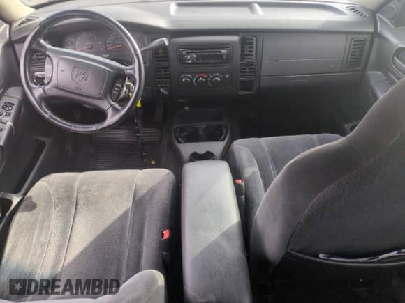 2002 Dodge Dakota SLT with VIN 1B7HG48N52S584957, listed as a Copart auction lot 55178675 with 175,894 mi miles and Salvage title. Bid and sale history available at DreamBid. Image 8.