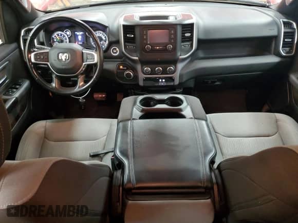 2022 Ram 1500 Big Horn with VIN 1C6RREBT5NN311880, listed as a Copart auction lot 70058905 with 57,263 mi miles and Clean title. Bid and sale history available at DreamBid. Image 8.