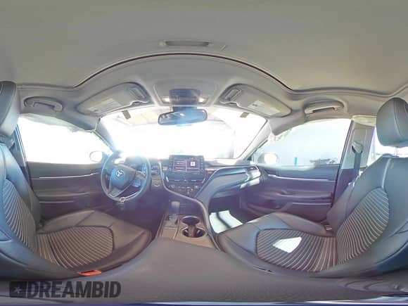 2023 Toyota Camry SE with VIN 4T1S11AKXPU786741, listed as a Copart auction lot 84695765 with 43,393 mi miles and Salvage title. Bid and sale history available at DreamBid. Image 14.