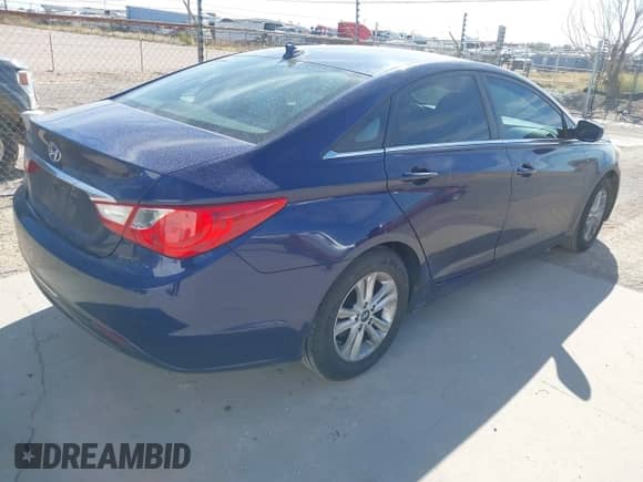 2013 Hyundai Sonata GLS with VIN 5NPEB4AC6DH761771, listed as a IAAI auction lot 43485442 with 141,369 mi miles and . Bid and sale history available at DreamBid. Image 4.