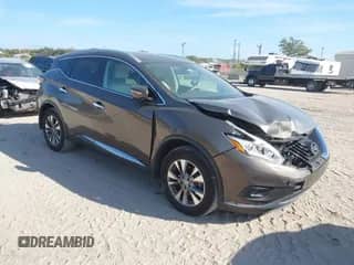 2015 Nissan Murano SL с VIN 5N1AZ2MG7FN233619, выставлен на аукционе IAAI как лот 41070510 с пробегом 131 590 миль миль и . История ставок и продаж доступна на DreamBid. Изображение 1.