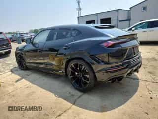 2024 Lamborghini Urus S with VIN ZPBUB3ZL8RLA33892, listed as a Copart auction lot 67140335 with Not provided miles and Salvage title. Bid and sale history available at DreamBid. Image 2.