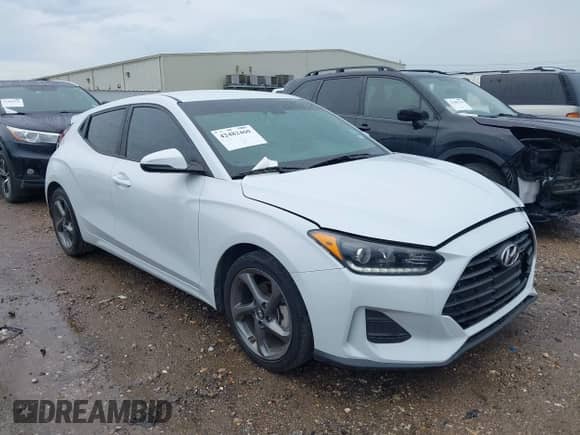 2019 Hyundai Veloster 2.0 with VIN KMHTG6AFXKU019631, listed as a IAAI auction lot 42482460 with 73,718 mi miles and . Bid and sale history available at DreamBid. Image 1.