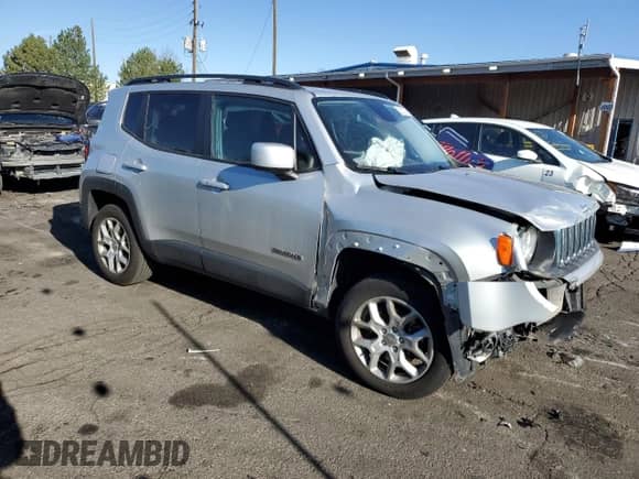 2017 Jeep Renegade Altitude с VIN ZACCJBBB0HPG25086, выставлен на аукционе Copart как лот 52872225 с пробегом 80 201 миль миль и На запчасти • Non repairable. История ставок и продаж доступна на DreamBid. Изображение 4.