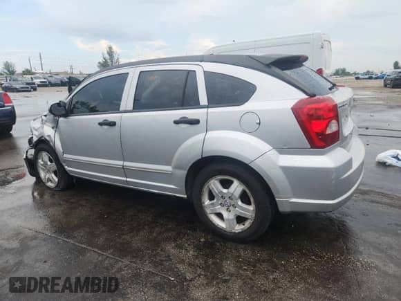 2007 Dodge Caliber SXT with VIN 1B3HB48B27D166521, listed as a Copart auction lot 72051485 with Not provided miles and Salvage title. Bid and sale history available at DreamBid. Image 2.