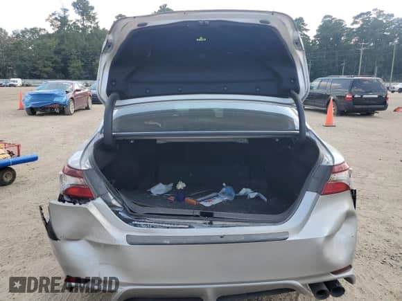 2024 Toyota Camry SE with VIN 4T1T11AK5RU897835, listed as a Copart auction lot 71793245 with 52,818 mi miles and Salvage title. Bid and sale history available at DreamBid. Image 6.