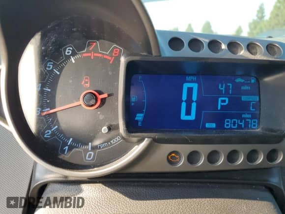 2013 Chevrolet Sonic LT with VIN 1G1JC6SB8D4193096, listed as a Copart auction lot 68785655 with 80,478 mi miles and Salvage title. Bid and sale history available at DreamBid. Image 9.