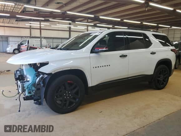 2023 Chevrolet Traverse Premier с VIN 1GNERKKW1PJ297140, выставлен на аукционе Copart как лот 66698165 с пробегом 25 778 миль миль и Списание • Salvage title. История ставок и продаж доступна на DreamBid. Изображение 1.
