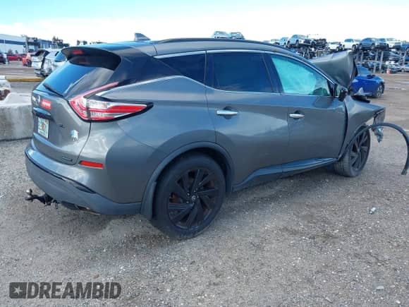 2018 Nissan Murano SV z VIN 5N1AZ2MG6JN114176, wystawiony jako IAAI lot #43353238 z przebiegiem 156 448 mil mil oraz . Historia ofert i sprzedaży dostępna na DreamBid. Obrazek 4.