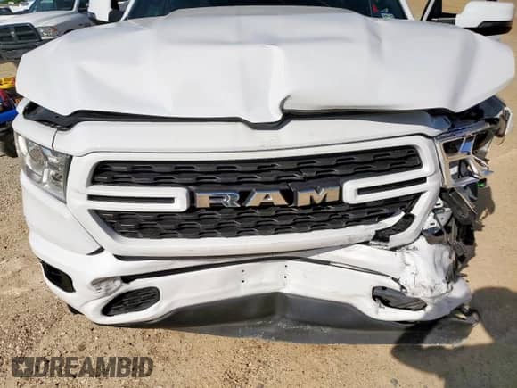 2023 Ram 1500 Lone Star with VIN 1C6SRFFTXPN628560, listed as a Copart auction lot 61192395 with 29,529 mi miles and Salvage title. Bid and sale history available at DreamBid. Image 11.