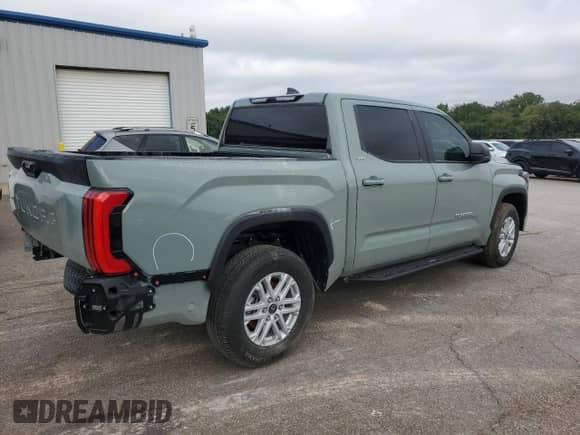 2024 Toyota Tundra SR5 with VIN 5TFLA5DB3RX193252, listed as a Copart auction lot 48814365 with 9,015 mi miles and Salvage title. Bid and sale history available at DreamBid. Image 3.