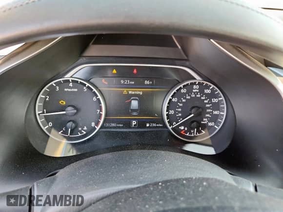 2018 Nissan Murano SV with VIN 5N1AZ2MG0JN113914, listed as a Copart auction lot 81306735 with 131,280 mi miles and Salvage title. Bid and sale history available at DreamBid. Image 9.