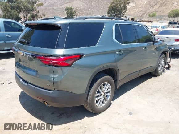 2023 Chevrolet Traverse LT Cloth with VIN 1GNERGKWXPJ294573, listed as a IAAI auction lot 42682750 with 40,027 mi miles and . Bid and sale history available at DreamBid. Image 4.