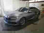 2021 Honda Accord EX-L с VIN 1HGCV1F54MA091590, выставлен на аукционе Copart как лот 84963475 с пробегом 54 052 миль миль и Списание • Salvage title. История ставок и продаж доступна на DreamBid. Изображение 1.