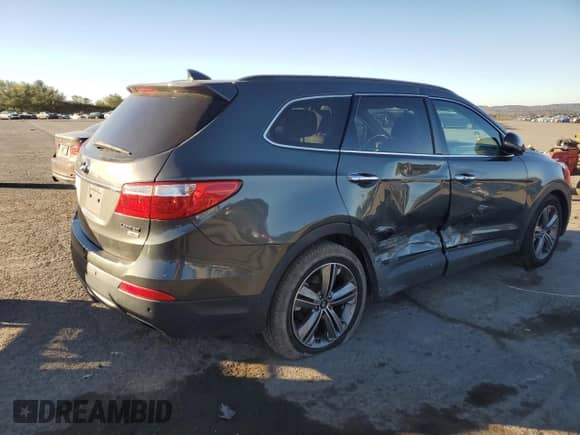 2014 Hyundai Santa Fe Limited with VIN KM8SRDHF3EU062180, listed as a Copart auction lot 82489075 with 173,143 mi miles and Salvage title. Bid and sale history available at DreamBid. Image 3.
