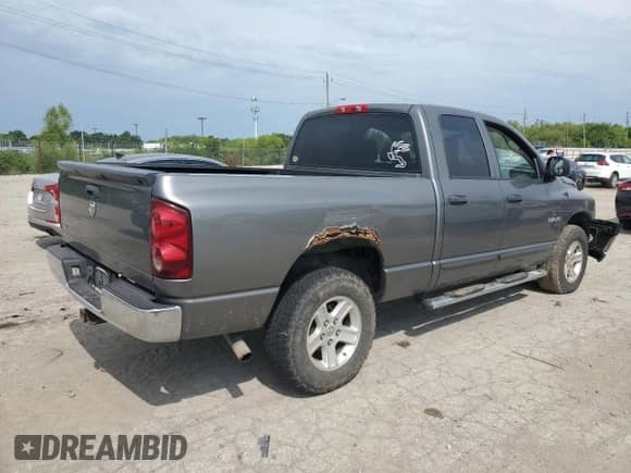 2008 Dodge 1500 ST с VIN 1D7HU18N68S590028, выставлен на аукционе Copart как лот 65510494 с пробегом 131 210 миль миль и Чистый • Clean title. История ставок и продаж доступна на DreamBid. Изображение 3.
