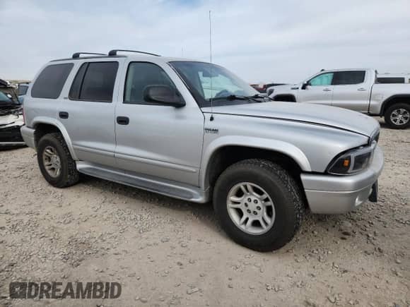 2002 Dodge Durango SLT with VIN 1B4HS48N42F183792, listed as a Copart auction lot 81528765 with 137,821 mi miles and Salvage title. Bid and sale history available at DreamBid. Image 4.