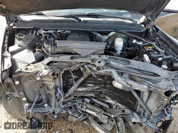 2017 Chevrolet Tahoe Premier with VIN 1GNSCCKC3HR219574, listed as a Copart auction lot 61045345 with 124,927 mi miles and Salvage title. Bid and sale history available at DreamBid. Image 12.