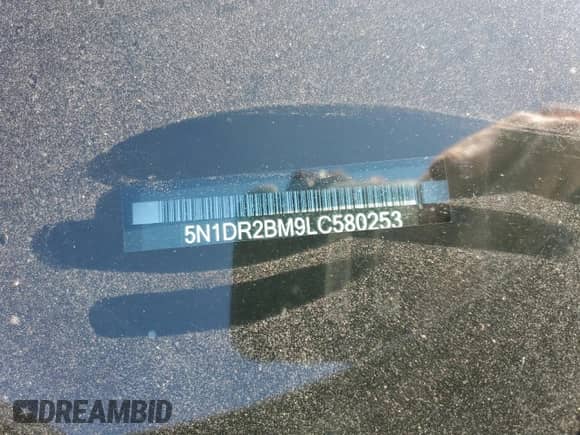 2020 Nissan Pathfinder SV with VIN 5N1DR2BM9LC580253, listed as a Copart auction lot 71369725 with 130,529 mi miles and Clean title. Bid and sale history available at DreamBid. Image 13.