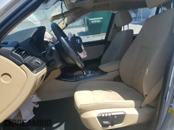 2017 BMW X3 sDrive28i with VIN 5UXWZ7C34H0X40966, listed as a Copart auction lot 71426855 with Not provided miles and Salvage title. Bid and sale history available at DreamBid. Image 7.